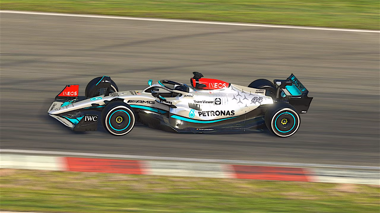 The Mercedes-AMG F1 W13 E 